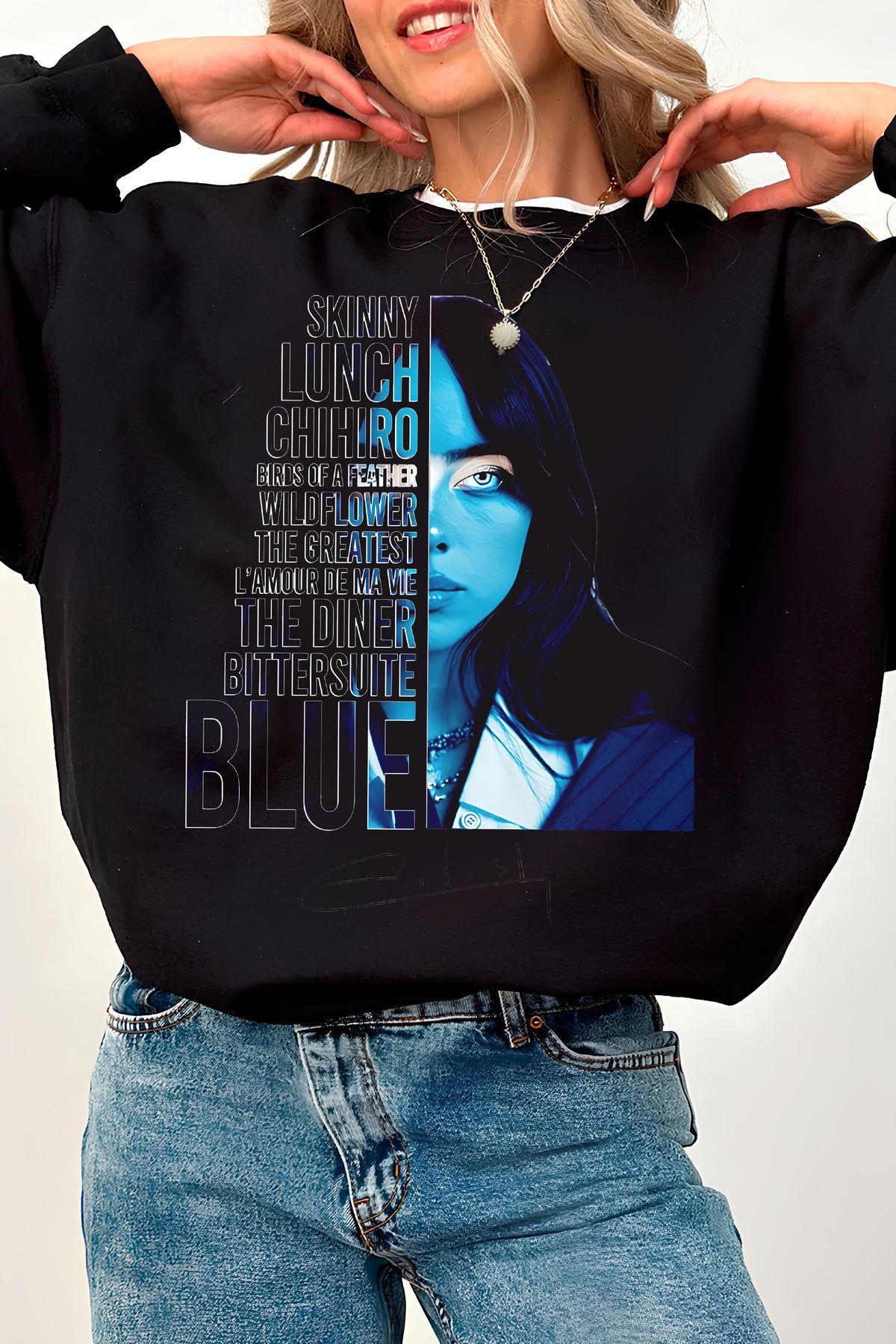 Hit Me Hard And Soft Billie Fleece Sweatshirt For Women