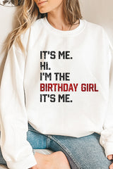 Birthday Girl Version Concert Sweatshirt For Women