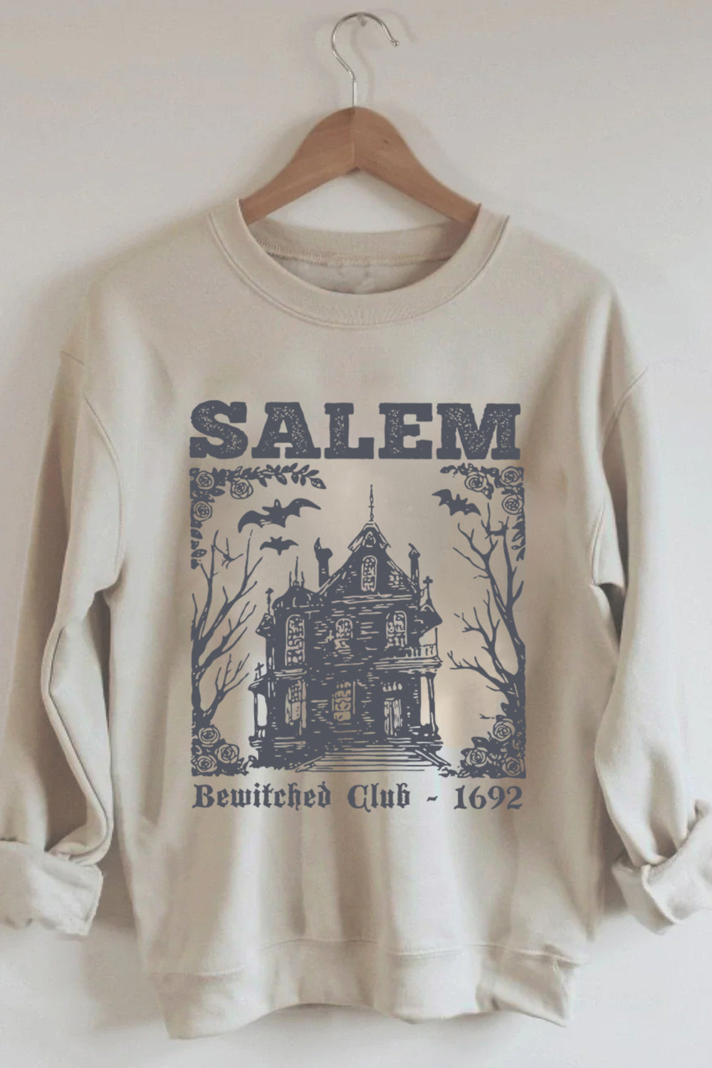 Witch Club Est. 1692 Vintage Halloween Sweatshirt For Women