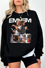 Eminem Album Letter Sweatshirt For Women