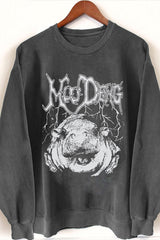 Moo Deng Metal Sweatshirt For Women