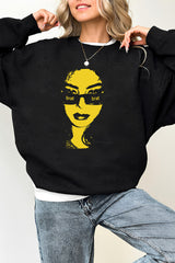 Brat Charli XCX Fleece Sweatshirt For Women