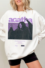 Vintage Agatha All Along Fleece Sweatshirt For Women