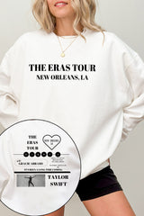 New Orleans Night 2 TS The Era Tour Fleece Sweatshirt For Women