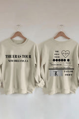 New Orleans Night 2 TS The Era Tour Fleece Sweatshirt For Women