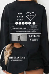 New Orleans Night 2 TS The Era Tour Fleece Sweatshirt For Women