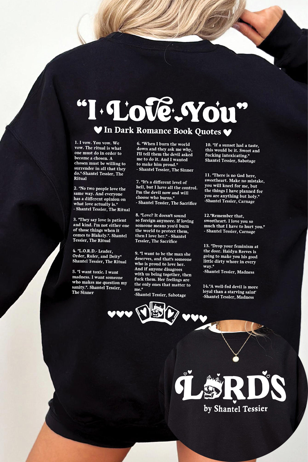 L.O.R.D. Leader Order Ruler and Deity The LORDS Fleece Sweatshirt For Women