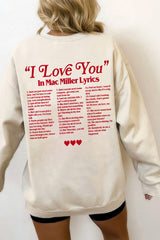 Miss Mac Miller Fleece Sweatshirt For Women