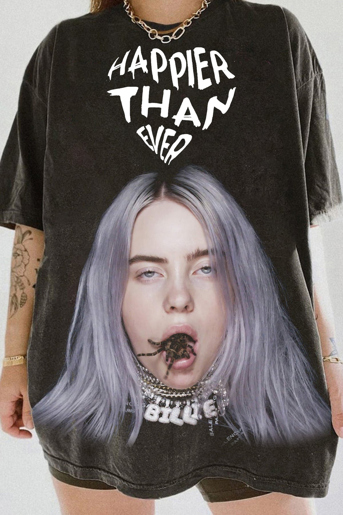 BILLIE Portrait Printing T-shirt