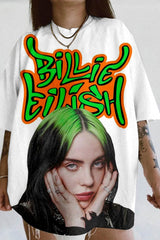 BILLIE Portrait Printing T-shirt