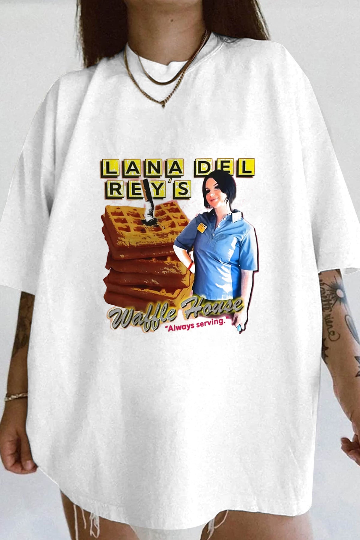 Lana Del Rey’s Waffle House Always Serving Tee For Women