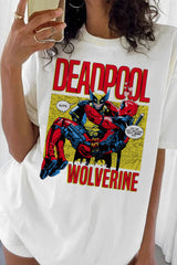 Deadpool and Wolverine Movie Tee For Women