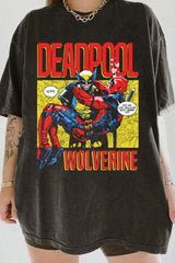 Deadpool and Wolverine Movie Tee For Women