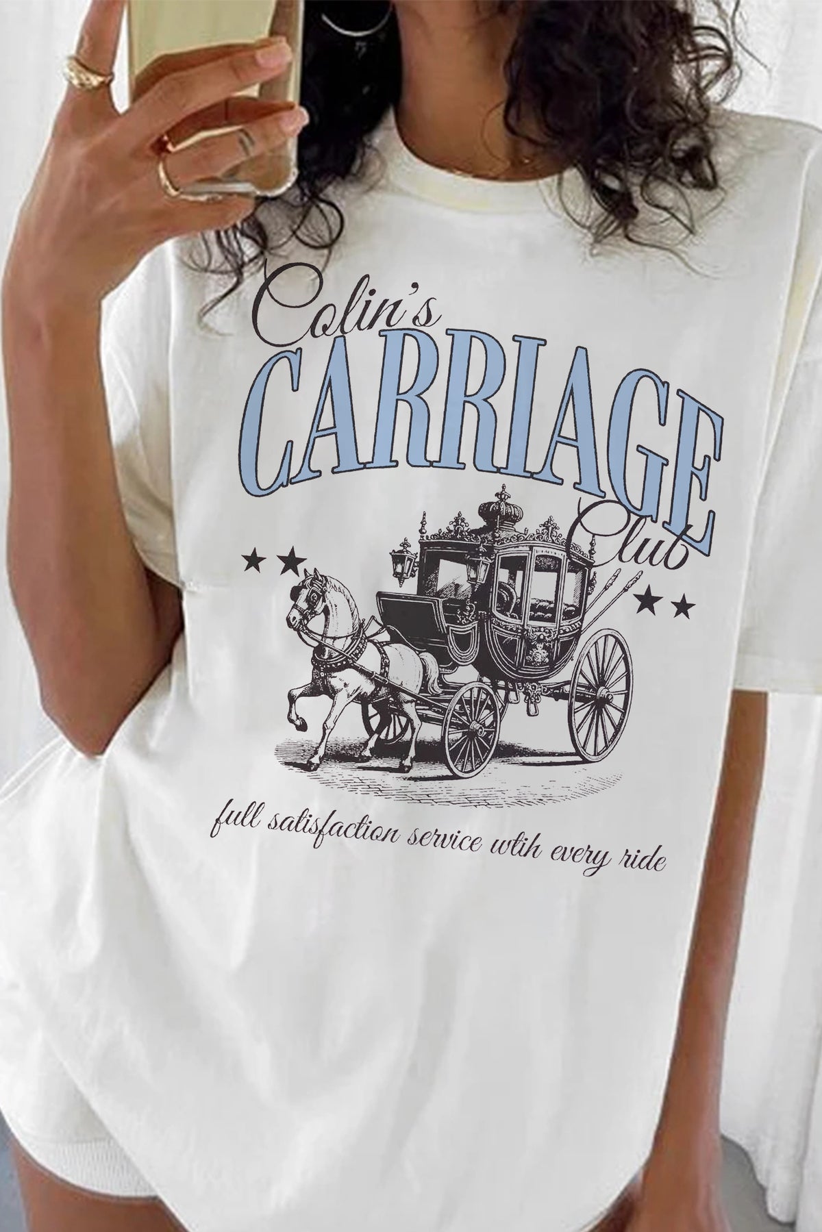 Colin Carriage Club Tee For Women