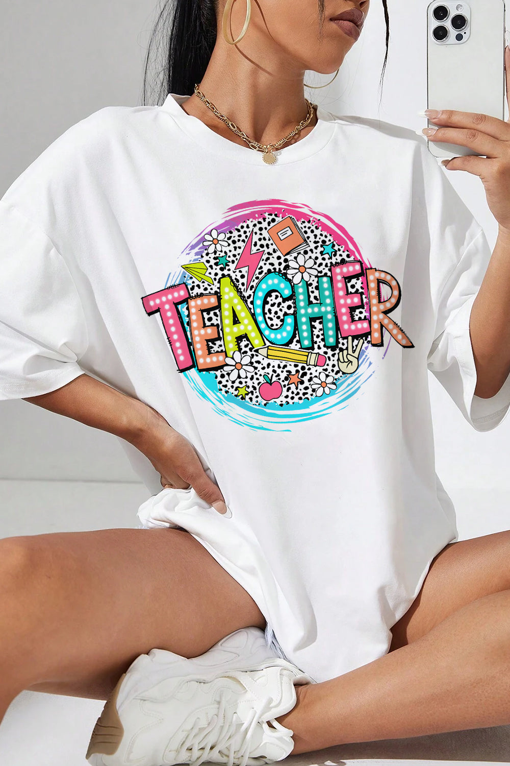 Teacher Dalmatian Back To school Tee For Women