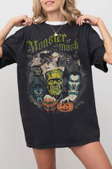 Monster Mash Retro Halloween TEE FOR WOMEN