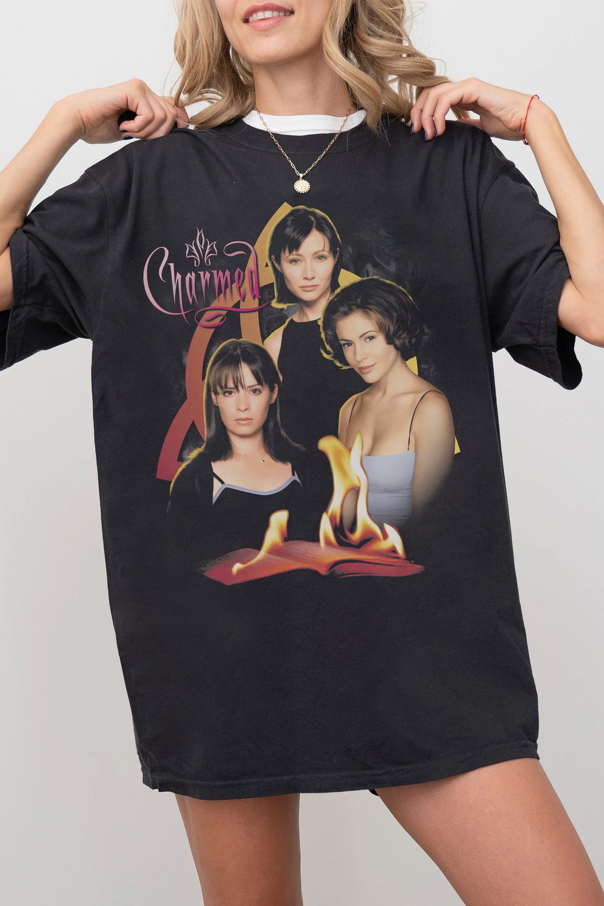 Charmed Original Three Movie TEE FOR WOMEN