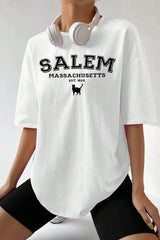 Salem Massachusetts  Hocus Pocus Halloween Tee For Women