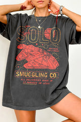 Retro Star Wars Han Solo Smuggling Tee For Women