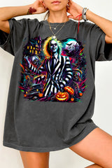 Beetlejuice Horror Friends Tee For Women