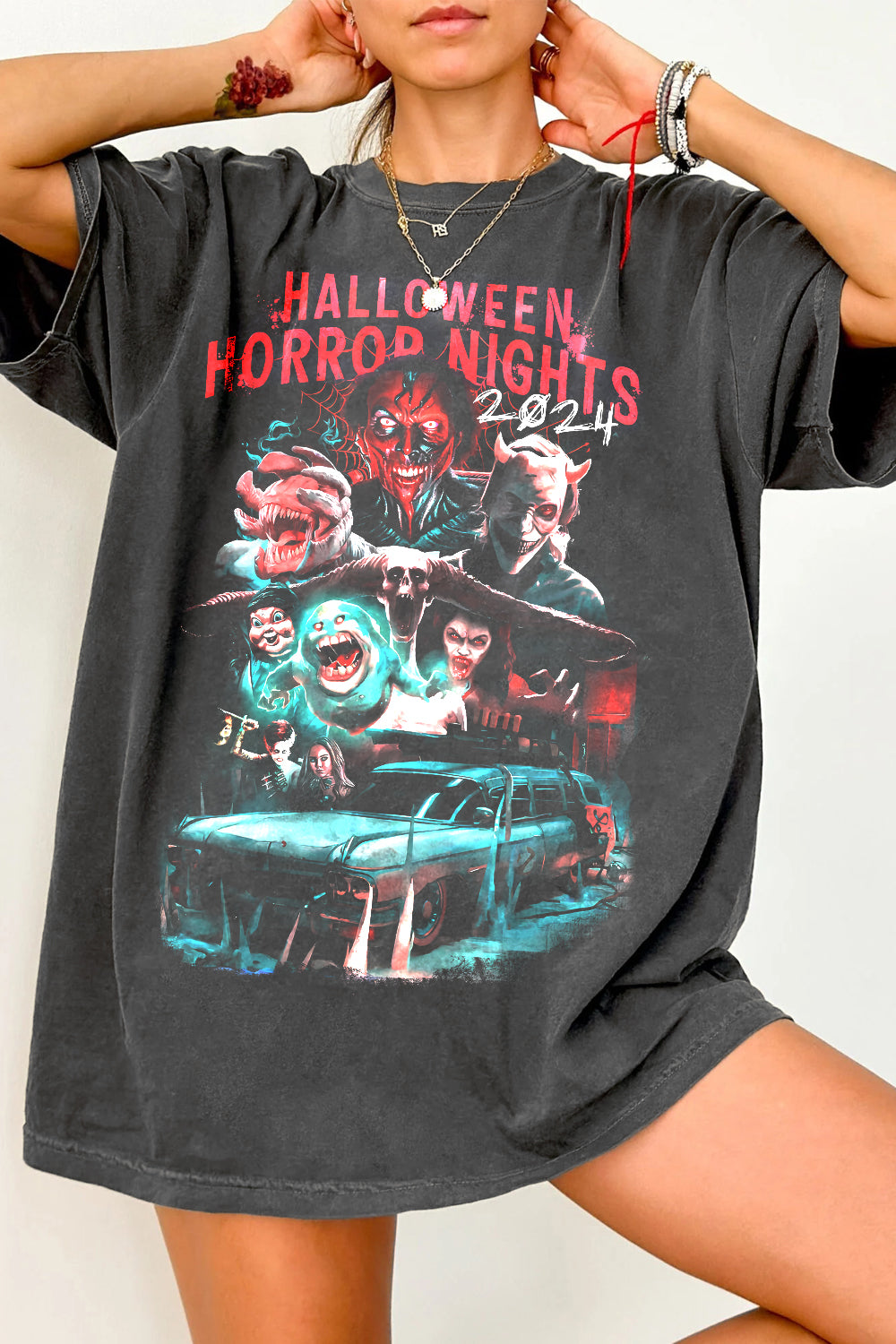 Halloween Horror Nights Tee For Women