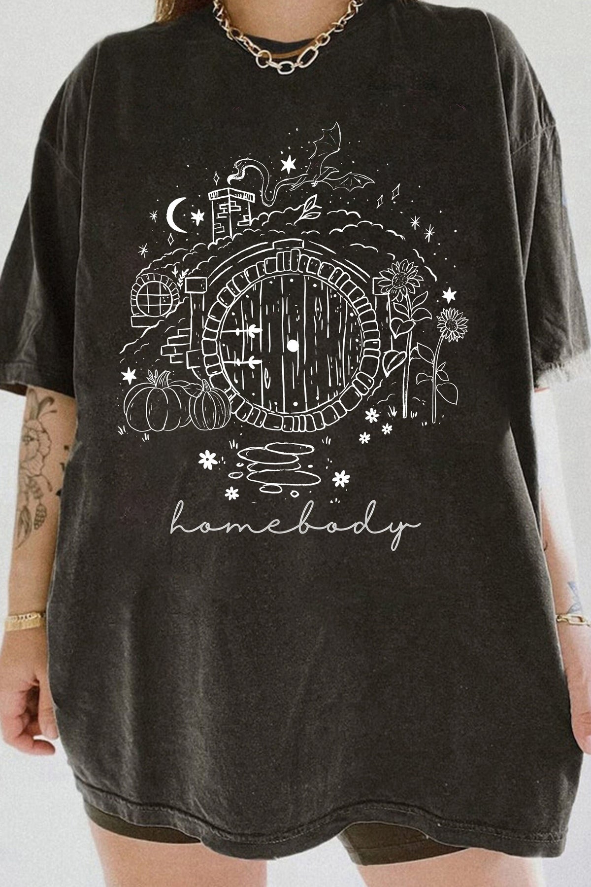 Homebody  LOTR Tee For Women