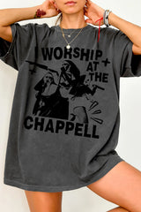 Nun Drag Horror Halloween  Chappell Tee For Women