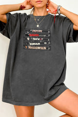 80's horror movies VHS halloween  Tee For Women