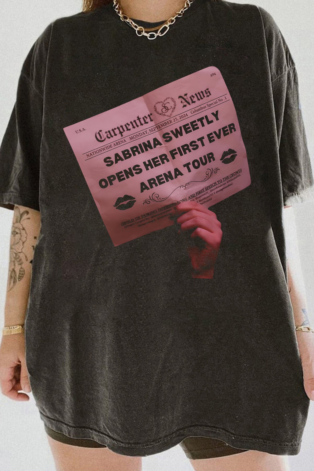 OPENING NIGHT SURE WAS SWEET Sabrina Tee For Women