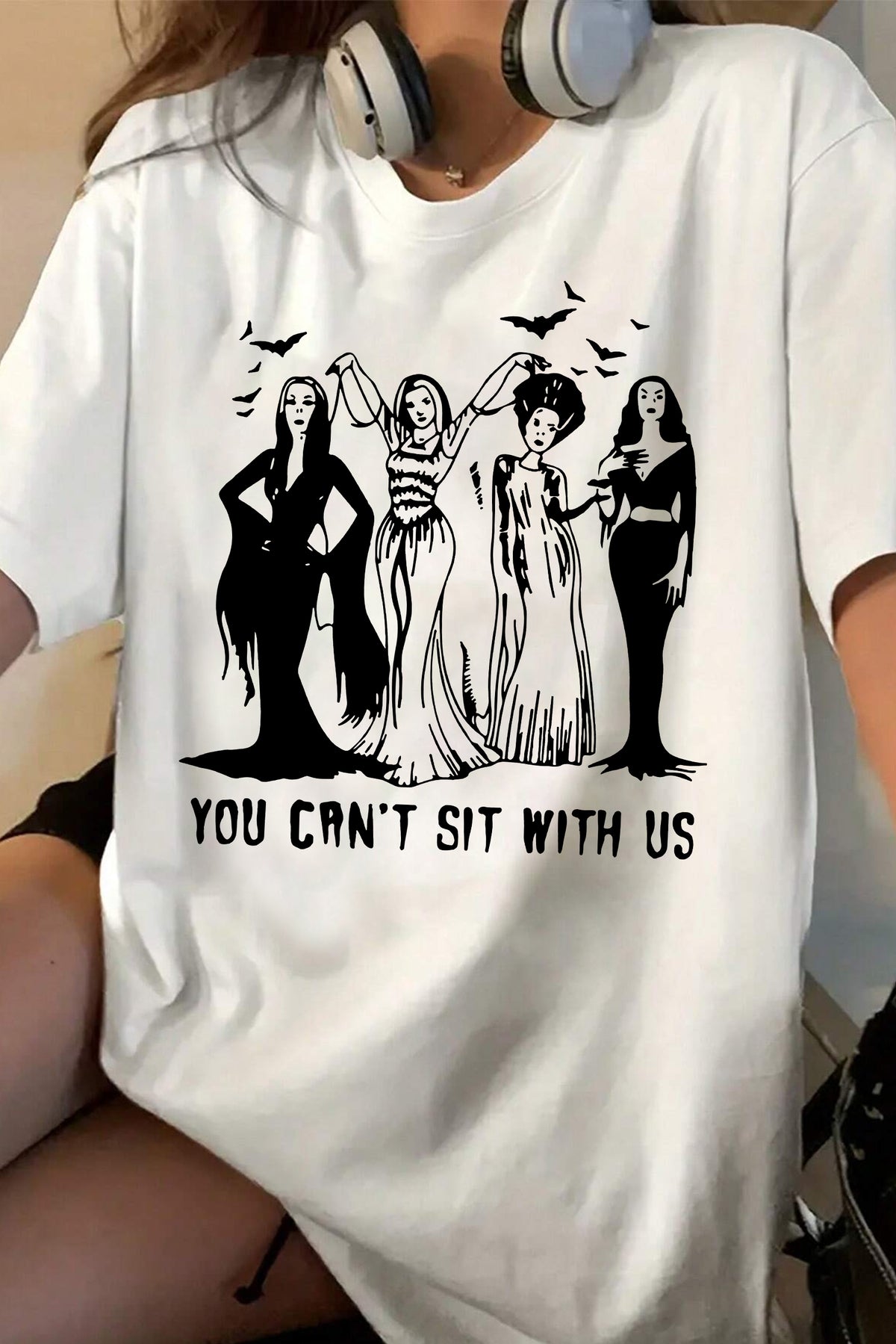 Halloween Friends  Tee For Women