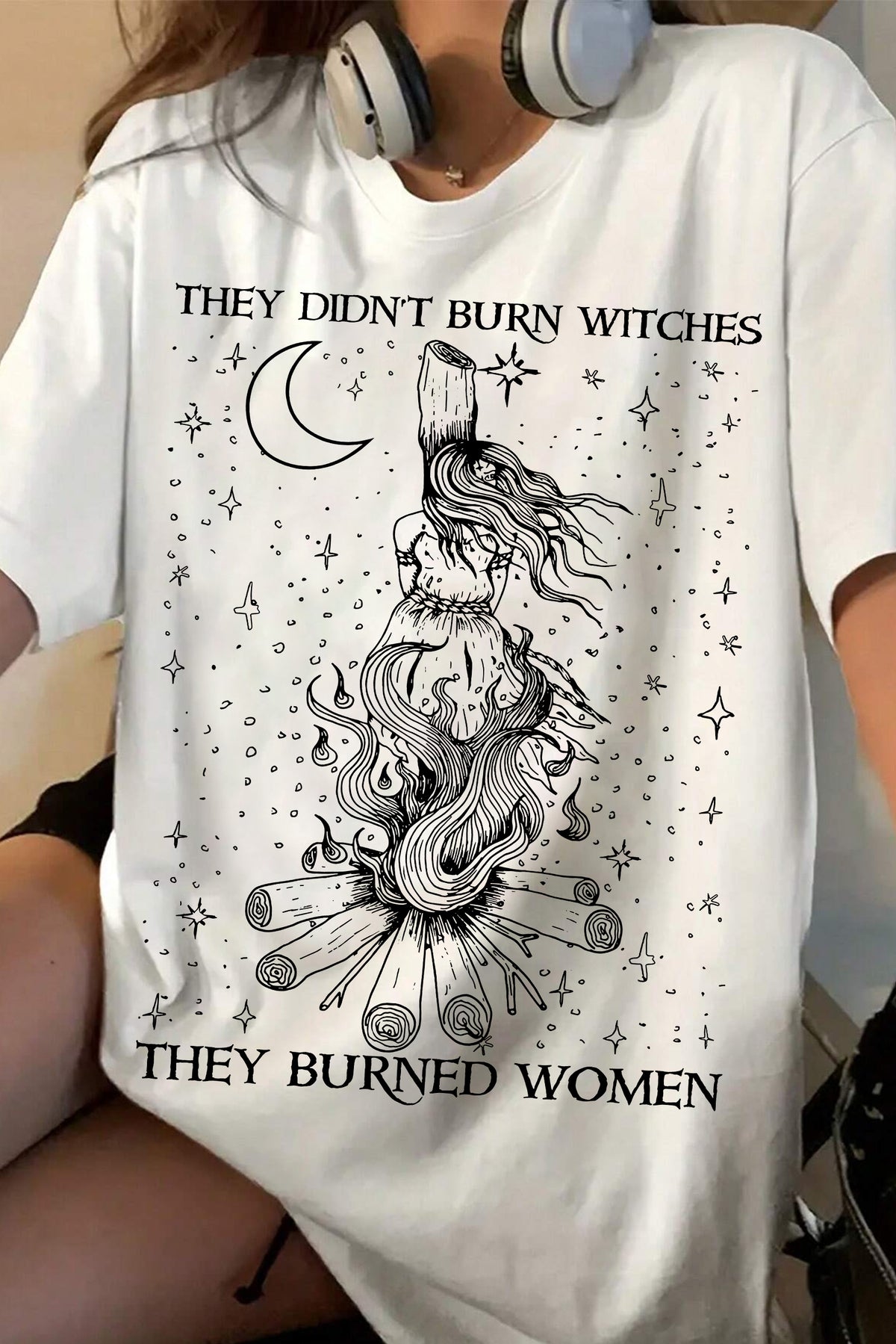 Witchy Feminist Tee For Women