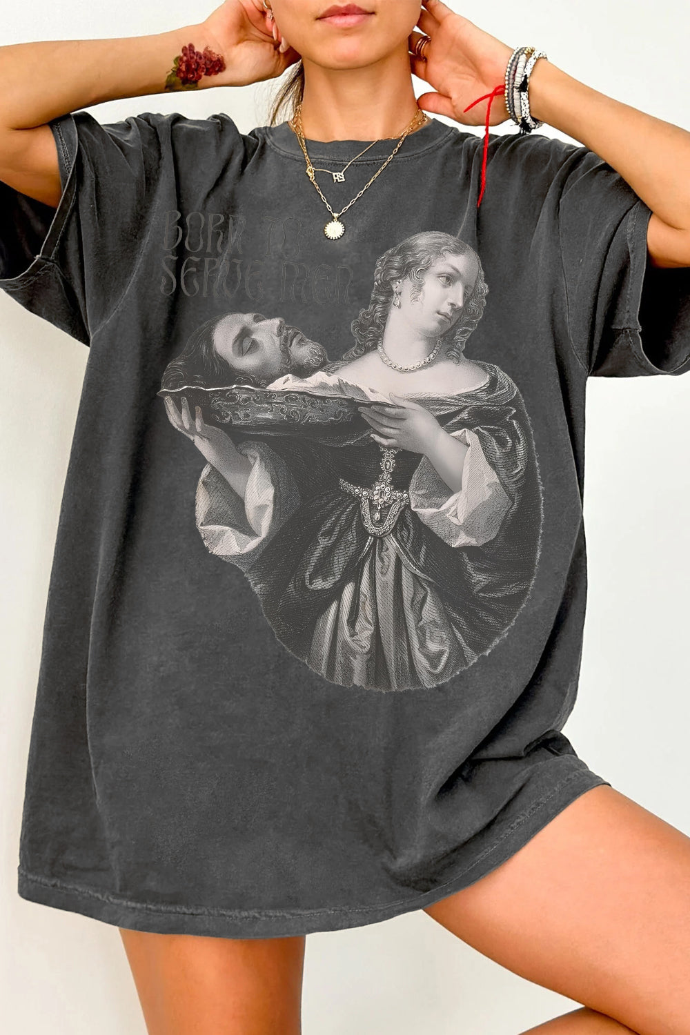 Born to Serve Men Tee For Women