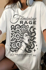 Rage Medusa Tee For Women