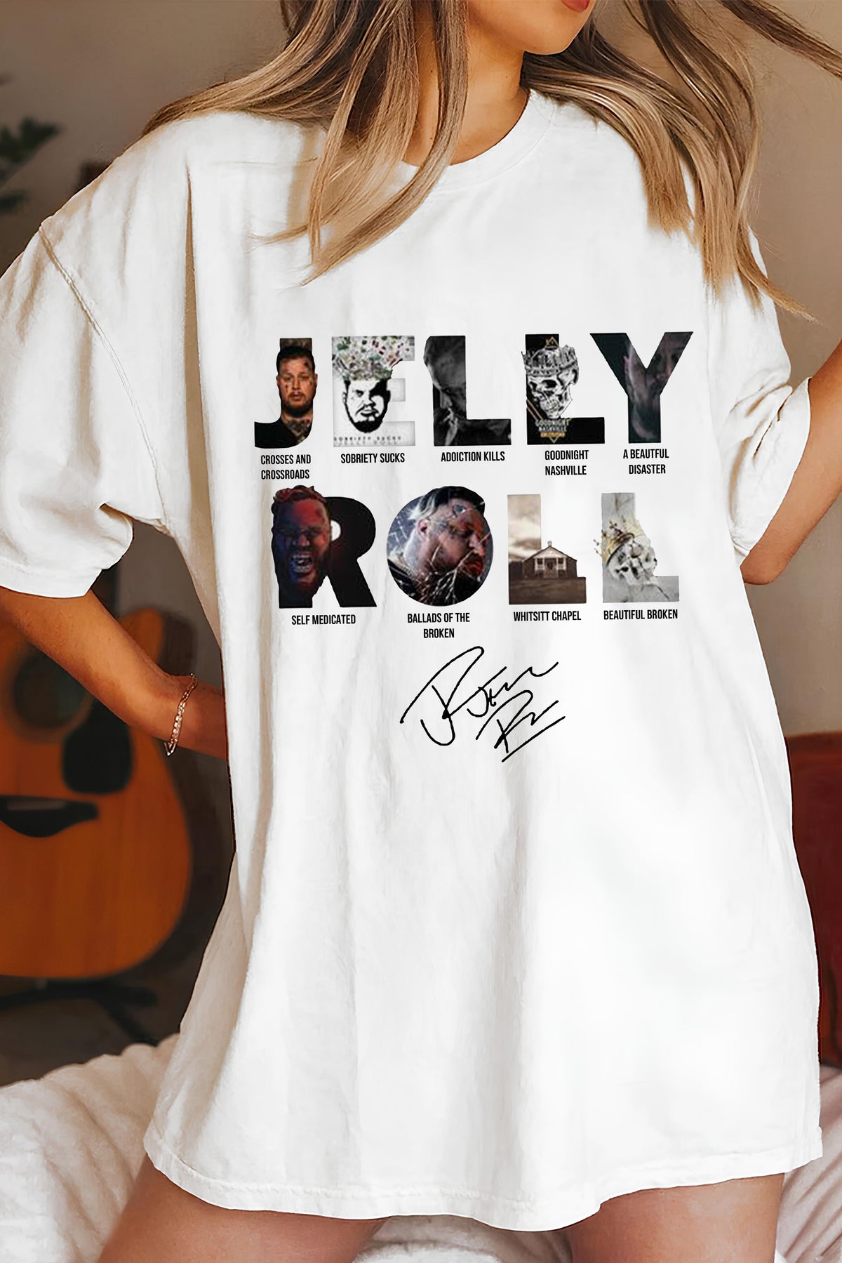 Jelly Roll I The Music  Tee For Women