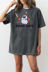 Cute Ghost Dead Lift Tee For Women