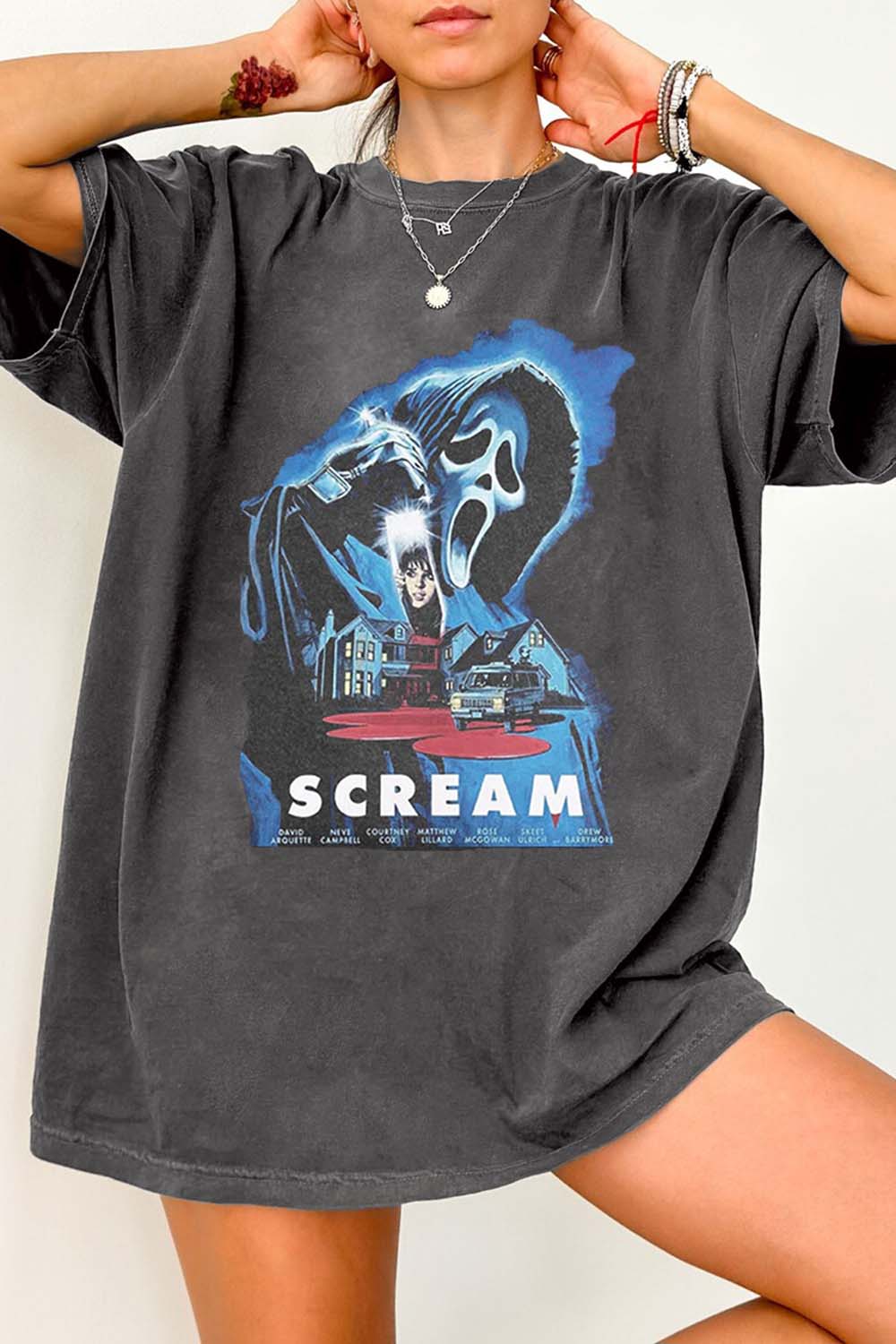 Scream Halloween Y2K Tee For Women