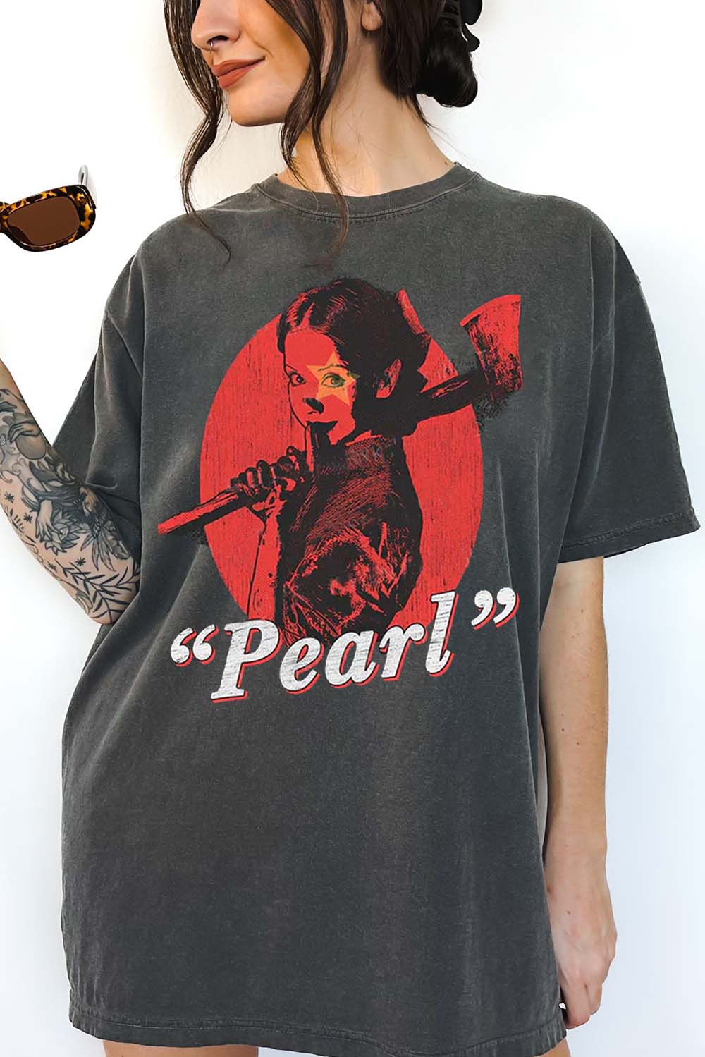 Halloween Pearl Y2K Tee For Women