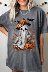 Halloween Spooky Ghost Tee For Women