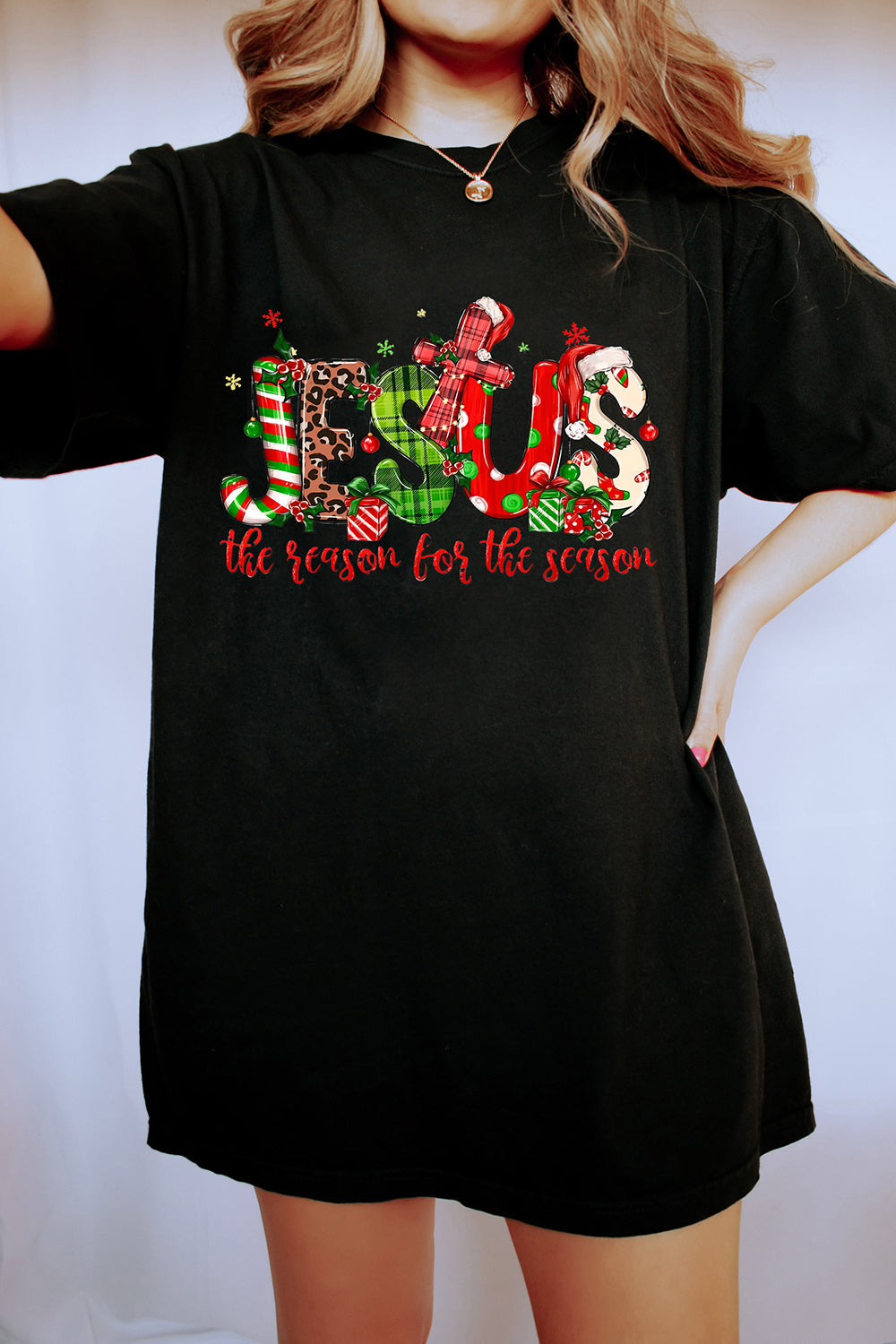 Jesus The Reason For The Season Tee For Women