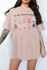 Swift Christmas Tis The Damn Season Tee For Women