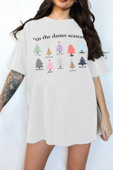 Swift Christmas Tis The Damn Season Tee For Women