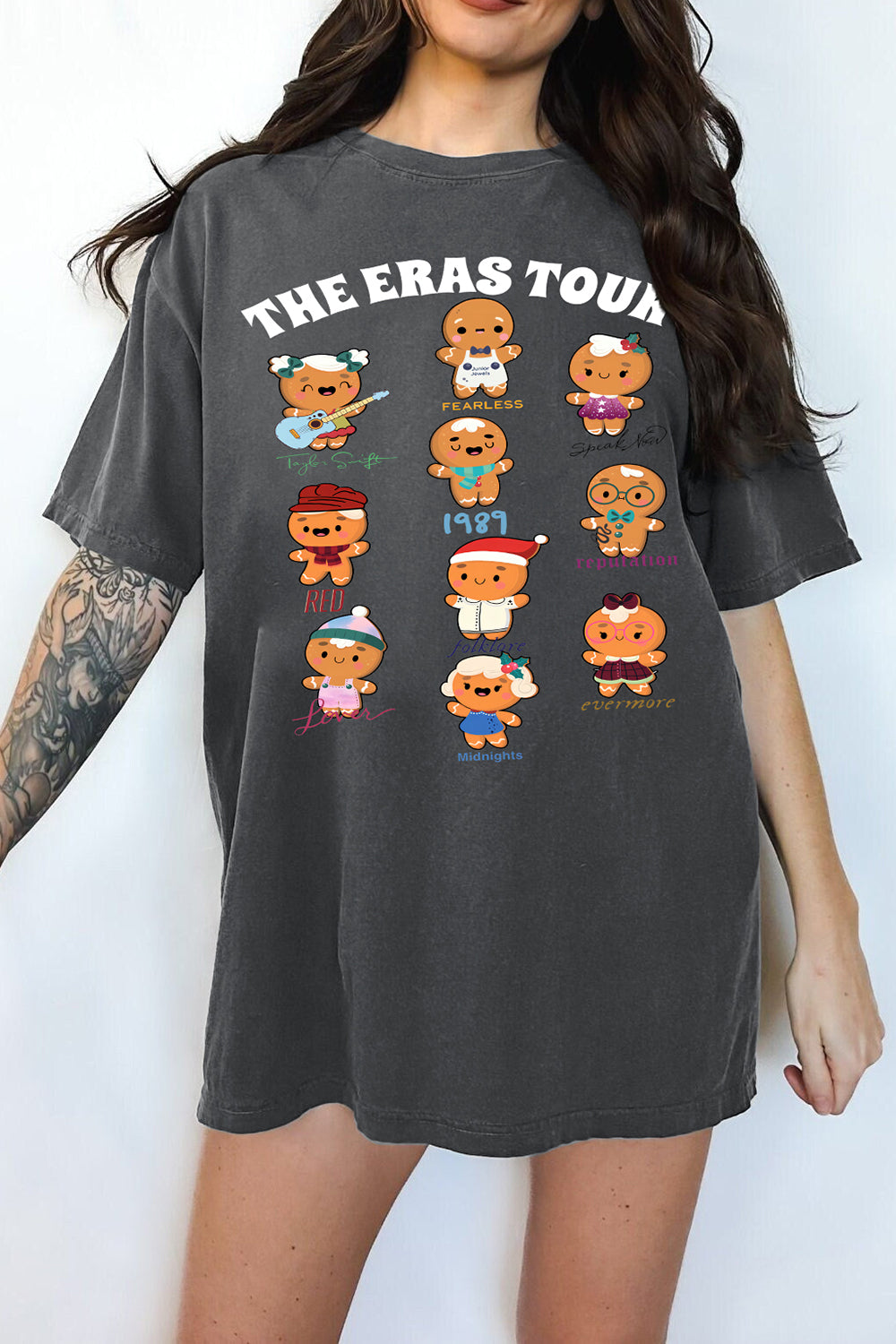 The Era Tour Gingerbread Tee For Women