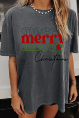 Merry Christmas Tee For Women