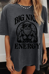 Santa Claus Big Nick Energy Tee For Women