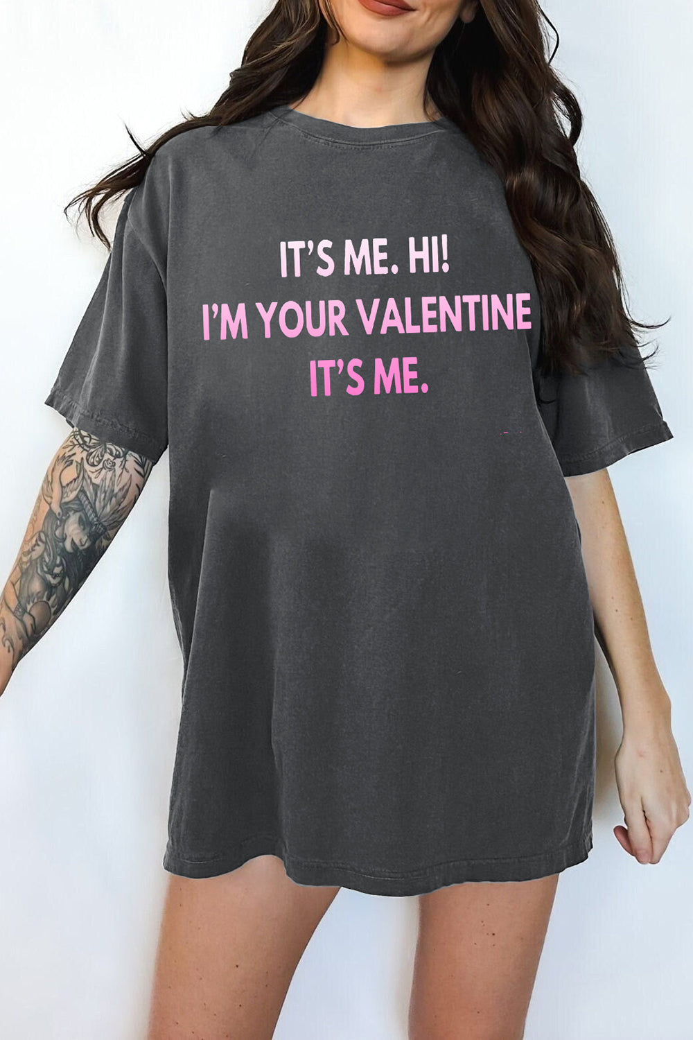 It's Me Hi I'm Your Valentine It's Me Tee For Women