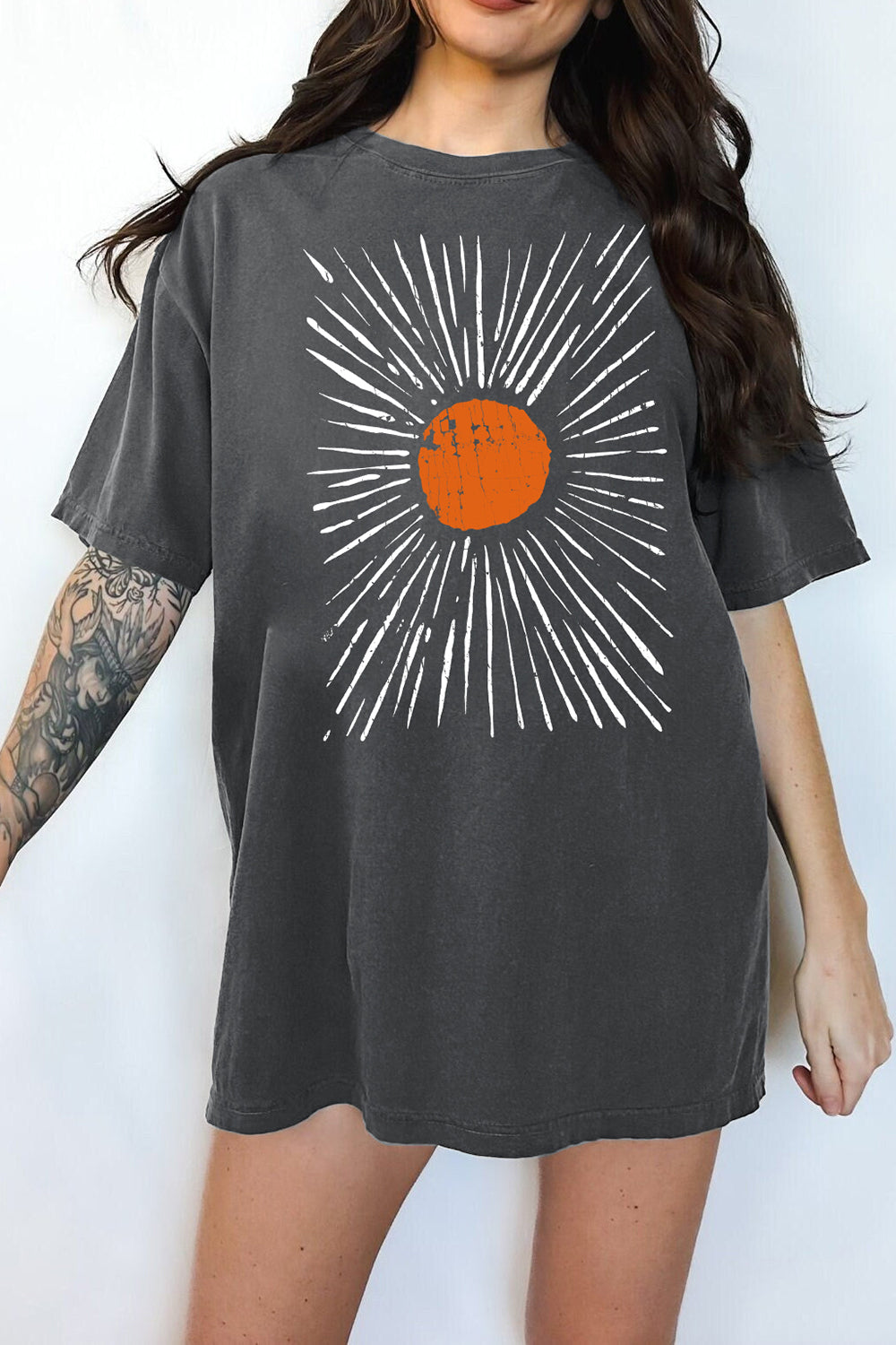 Sunburst Vintage Tee For Women