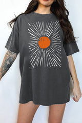 Sunburst Vintage Tee For Women