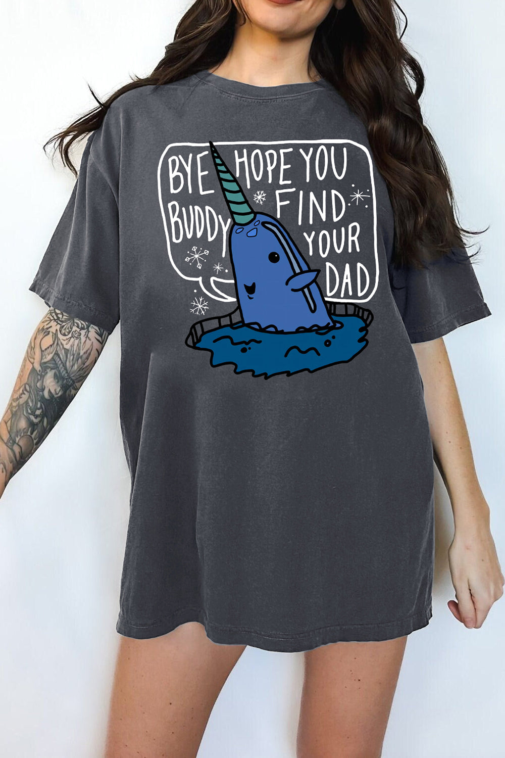 Christmas Bye Buddy Hope You Find Your Dad Tee For Women