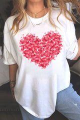 Double Heart Tee For Women