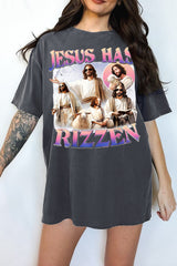 Jesus Has Rizzen Vintage Tee For Women